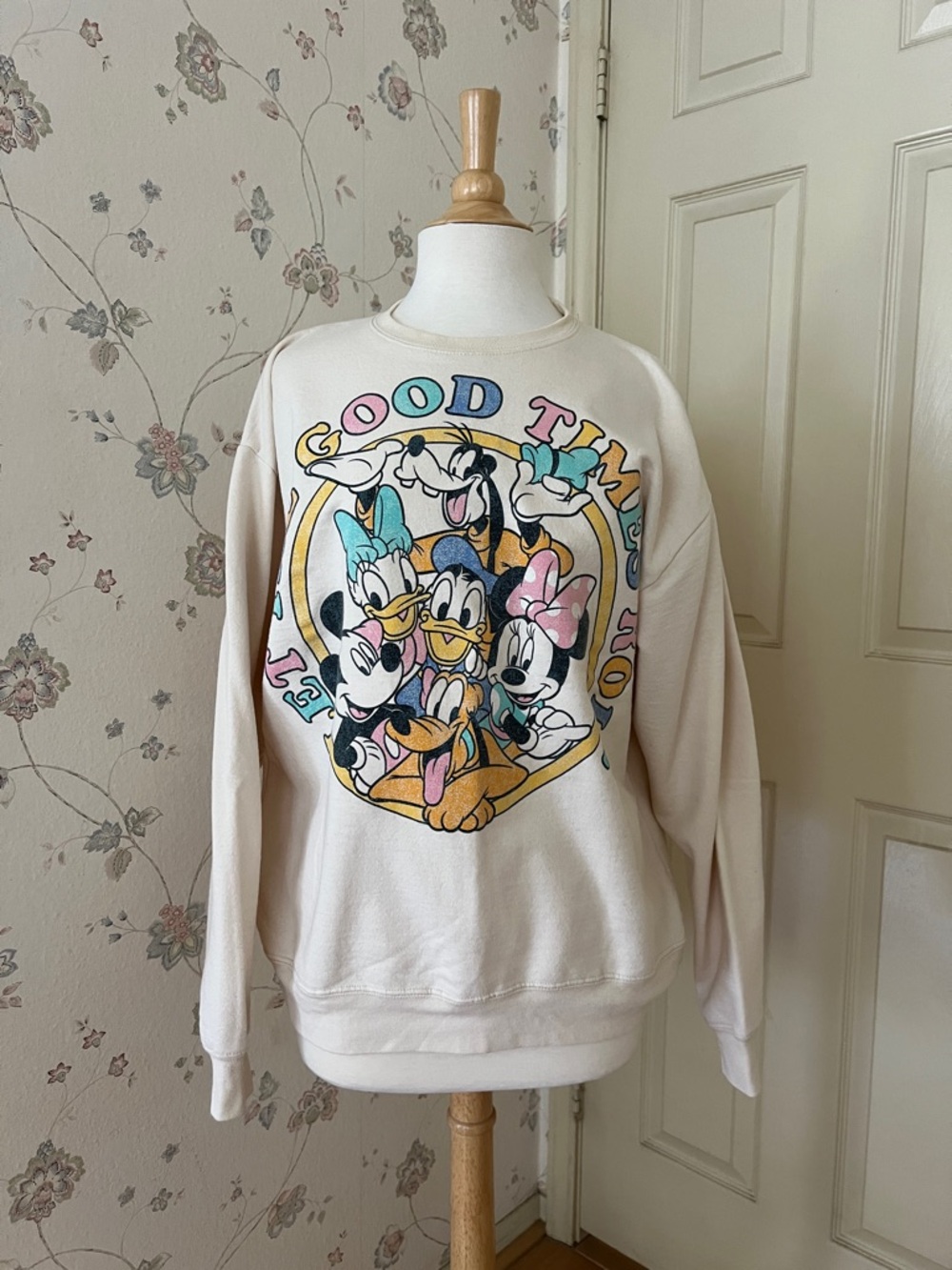 Mickey Mouse and Friends Pullover Sweatshirt (Adult)